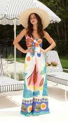 Teresa Jumpsuit - Blue/Pink