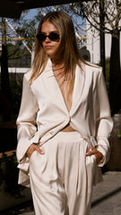 Khloe Pants - Ivory