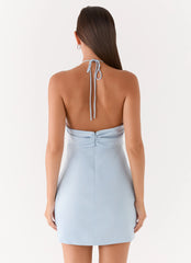 Cecelia Mini Dress - Blue