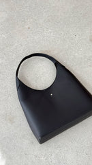Duke Hobo Bag - Black PU