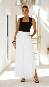 Janelle Pants - White