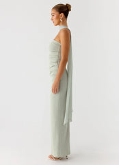 Libra Maxi Dress - Pastel Sage