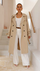 Samara Trench Coat - Beige
