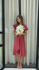 Sunny Daze Dress - Berry