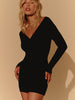 Jade Cloud Knit Mini Dress