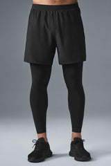 5" Revival 2-in-1 Pant - Black/Black