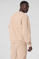 Accolade Crew Neck Pullover - Macadamia