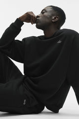 Accolade Crew Neck Pullover - Black