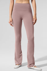 Airbrush High-Waist Bootcut Legging (Regular) - Taupe