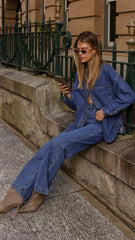 Ensley Denim Jacket - Dark Denim