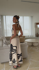 Boe Halter Maxi Dress - Palm Canyon