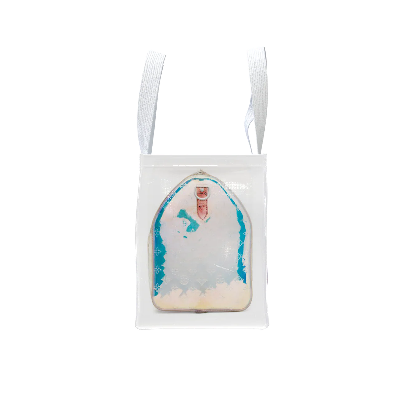 Tita Virgilia Duffle Grocery Bag Iridescent Large