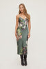 Aimee V Neck Maxi Dress-Dark Flowers