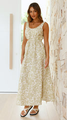 Soraya Maxi Dress - Aloe