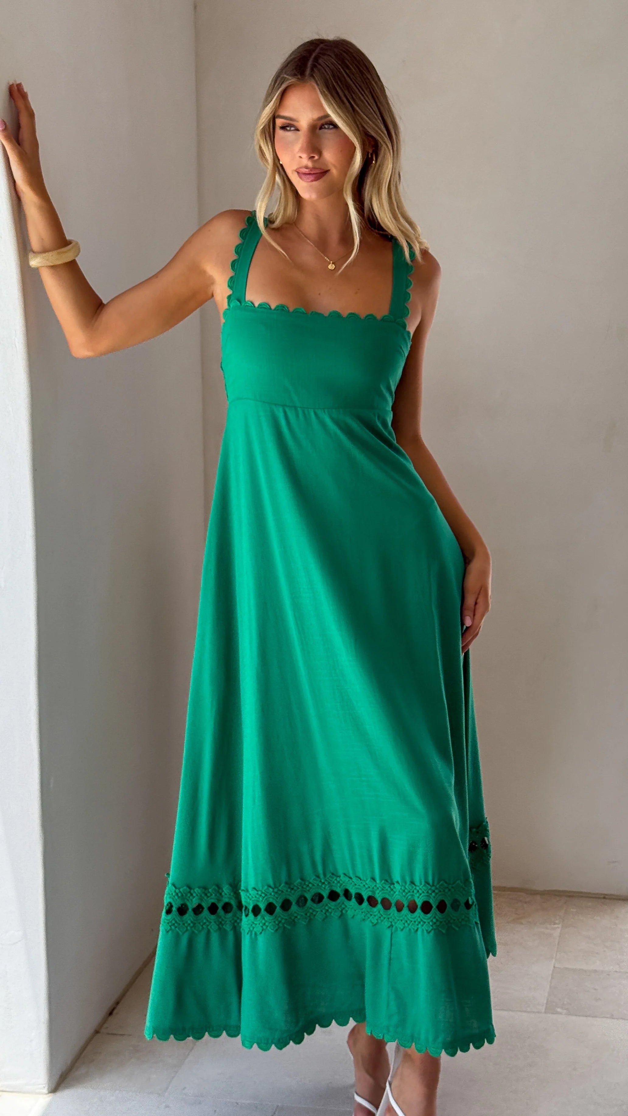 Libbie Maxi Dress - Green