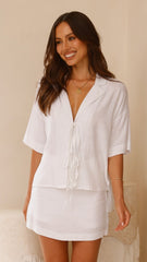 Louise Top - White