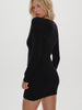 Jade Cloud Knit Mini Dress