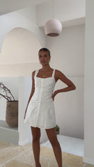 Nadine Mini Dress - White