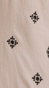 Deni Pants - Beige/Black