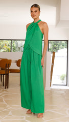 Melinda Halter Top - Green