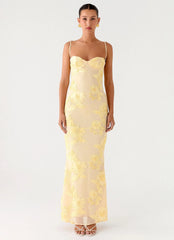 That Girl Maxi Dress - Lemon