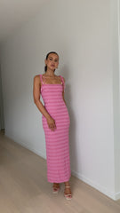 Tadashi Maxi Dress - Pink