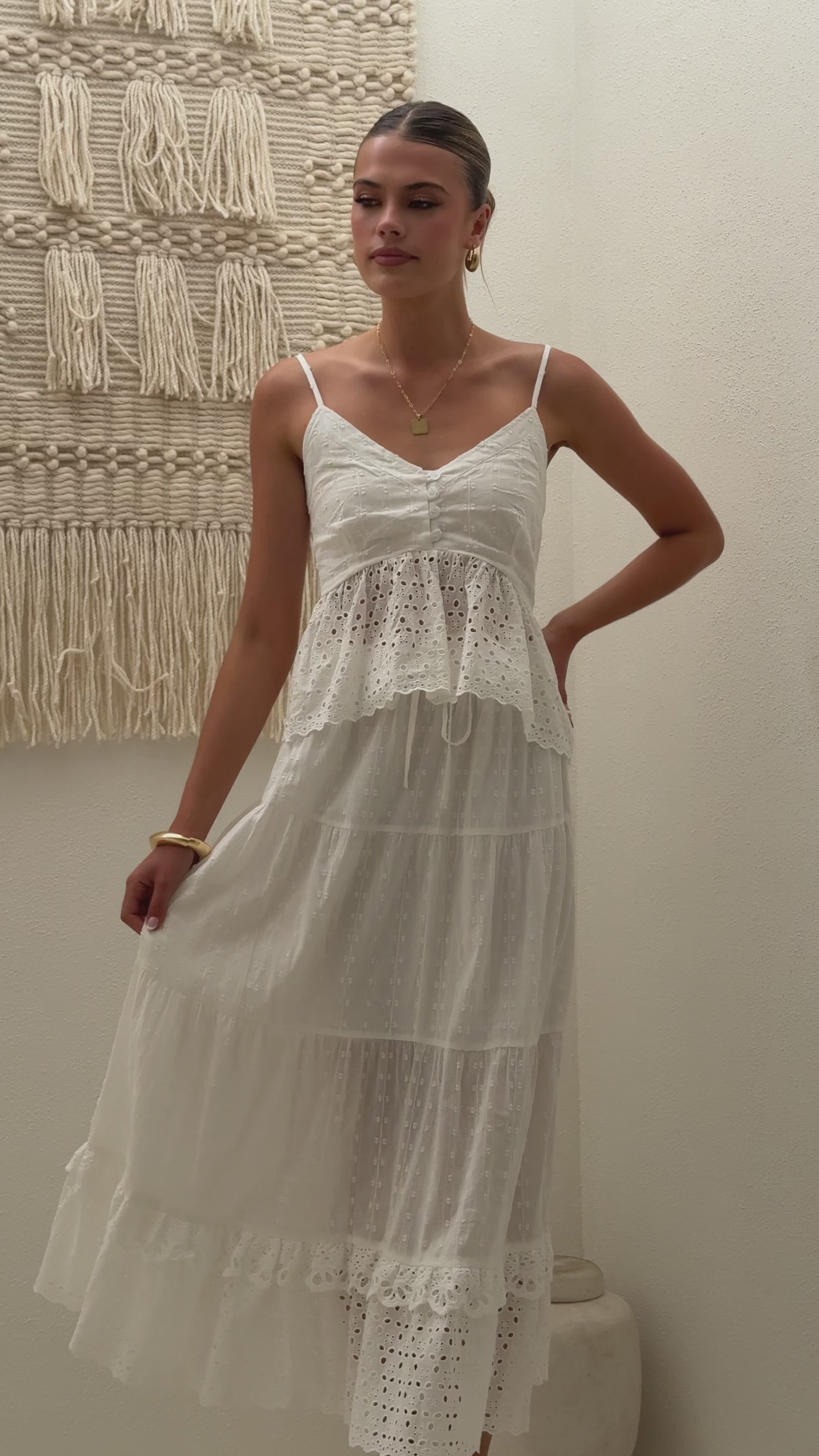 Majella Top - White