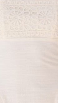 Nari Tie Strap Mini Dress - White