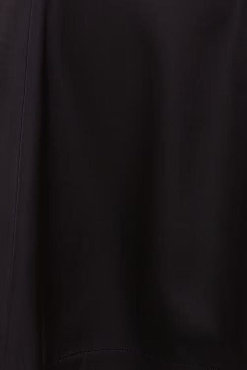 Amaya Satin Halter Mini Dress-Black