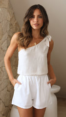 Paula Shorts - White