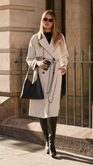 Blanca Trench Coat - Beige