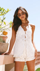 Sana Shorts - White