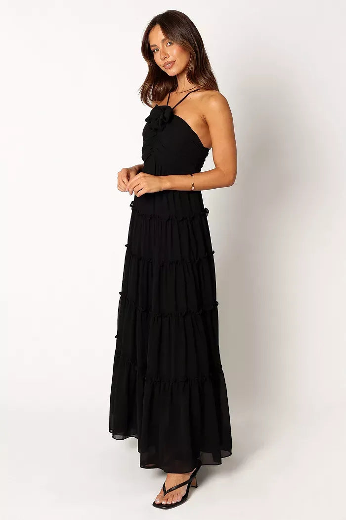 Petal and Pup Dottie Halter neck Women's Maxi Dress