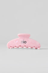 90's Claw Clip - Pink Marshmallow Shell