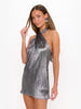 Jasmine Halter Mini Dress