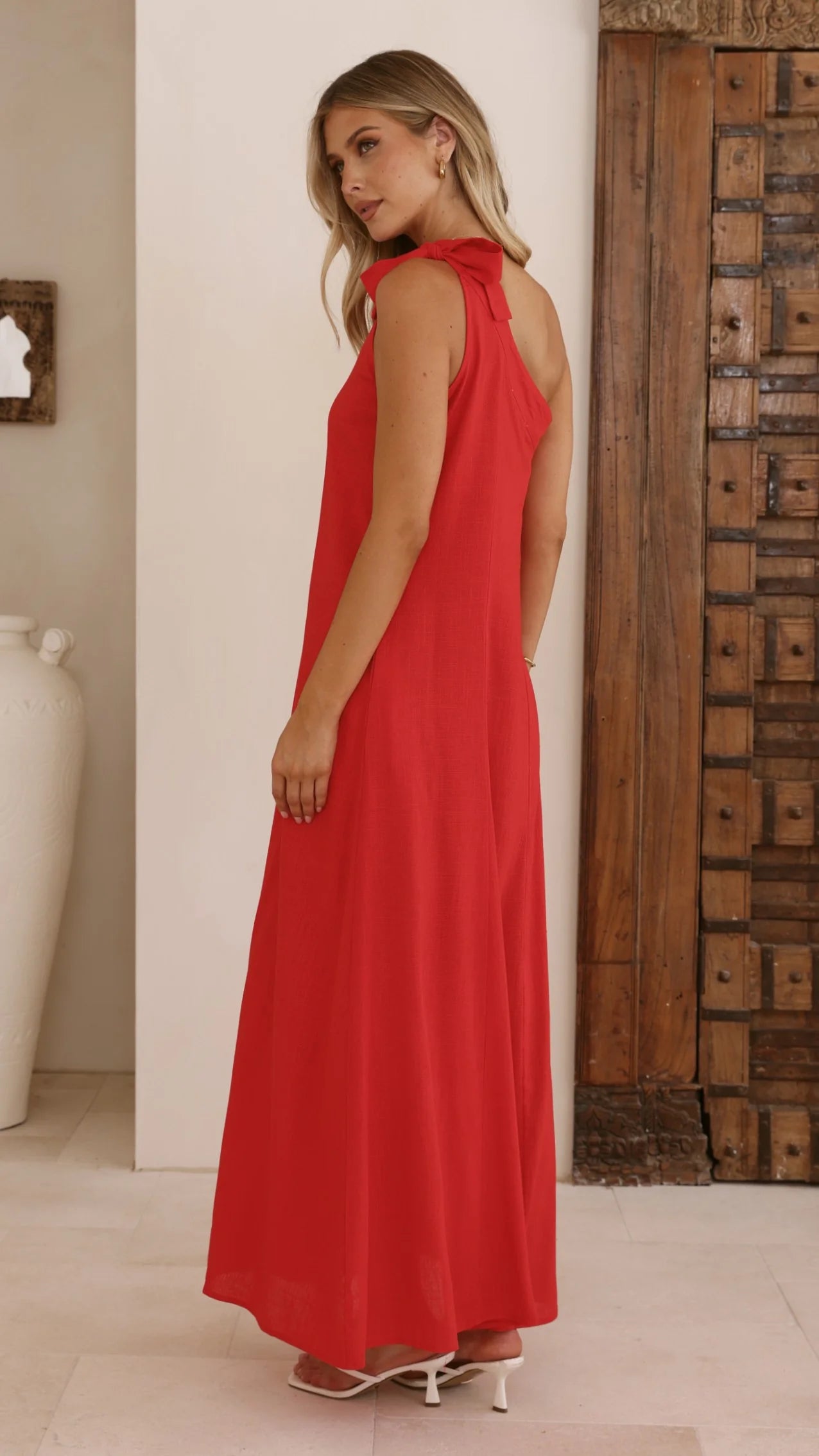 Hallie Maxi Dress - Red