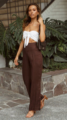 Karah Pants - Chocolate