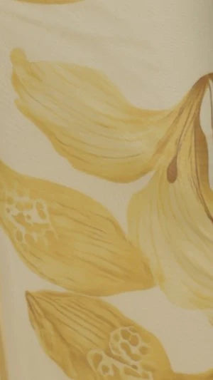 Seona Maxi Dress - Yellow Floral