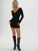Jade Cloud Knit Mini Dress