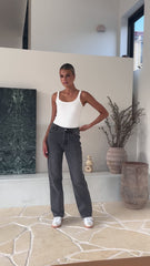 Rollas 90s Relaxed Jean - Vintage Black / Worn Black