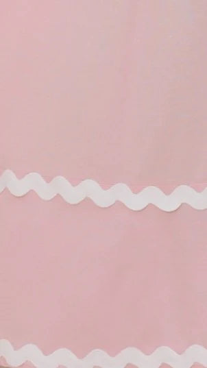 Seraphina Maxi Dress - Pink/White