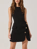 Nixie Tailored Split Skirt Dress