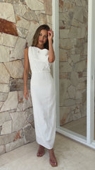 Luci Maxi Dress - White