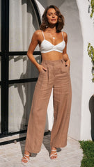 Tillie Pants - Latte