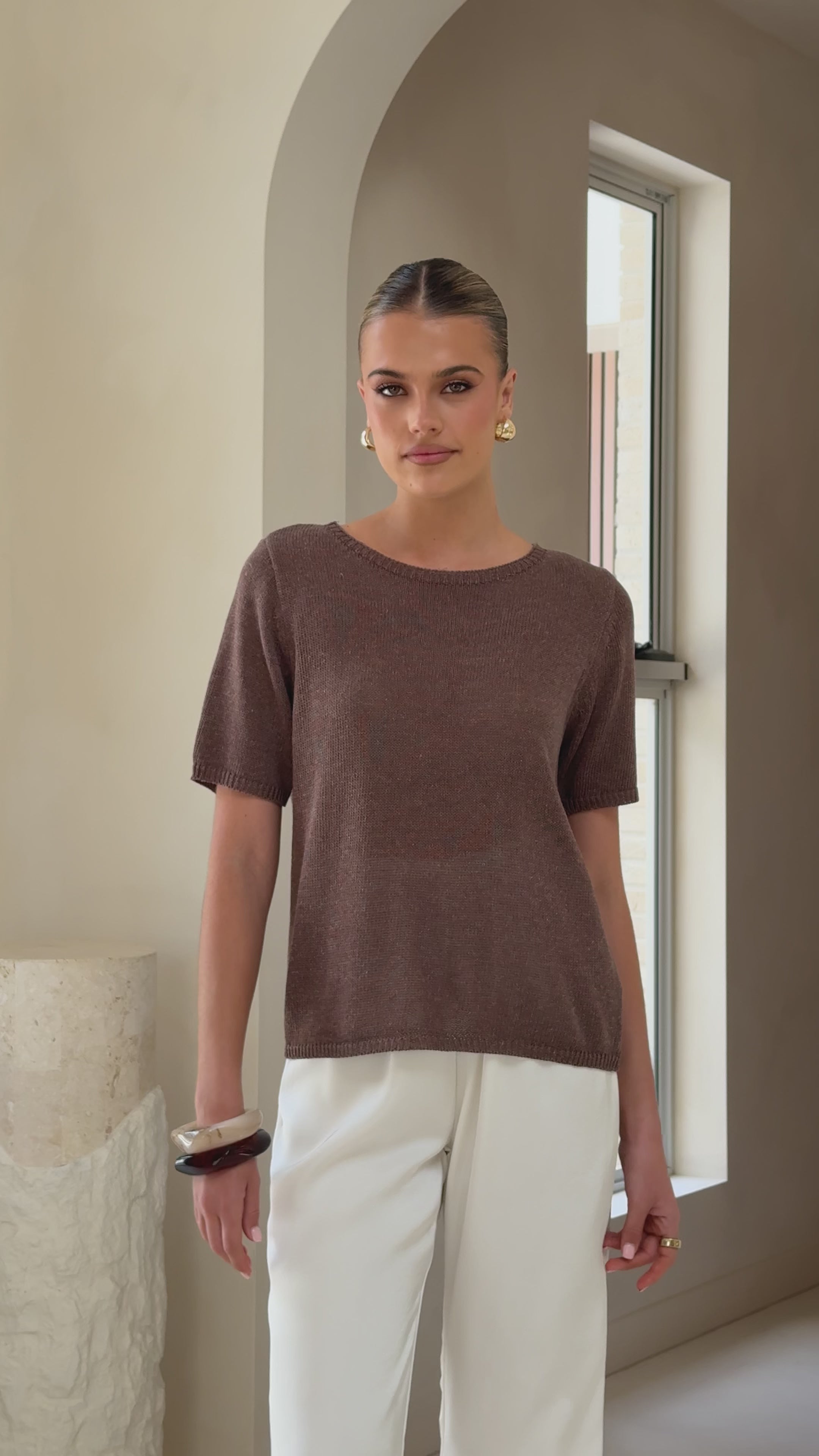 Summer Tee - Mocha