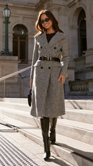 Jayla Longline Coat - Grey