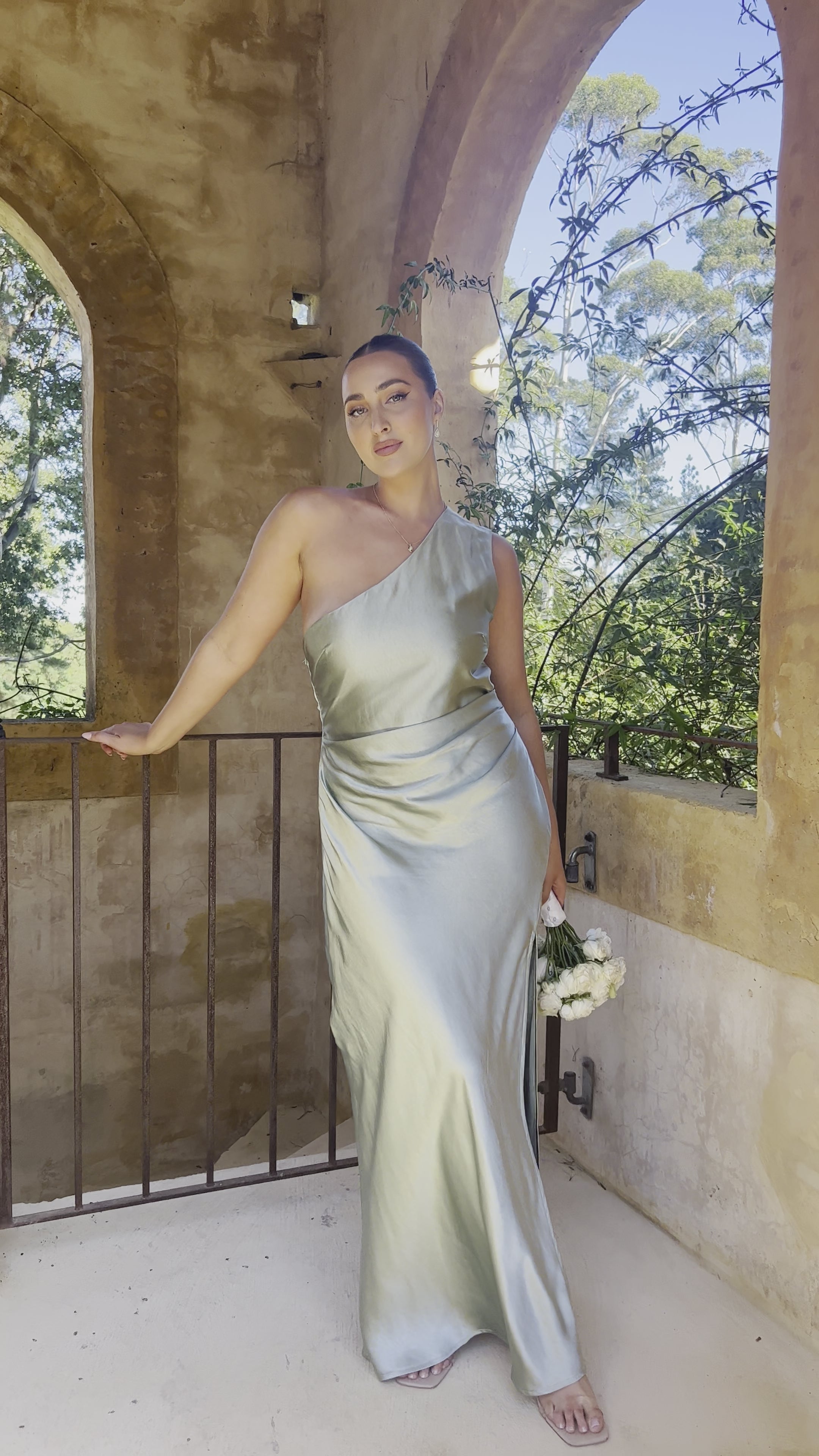 Victoria Maxi Dress - Sage
