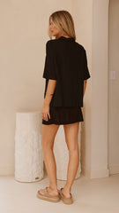 Louise Mini Skort - Black