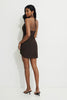 Beaded Mesh Mini Dress