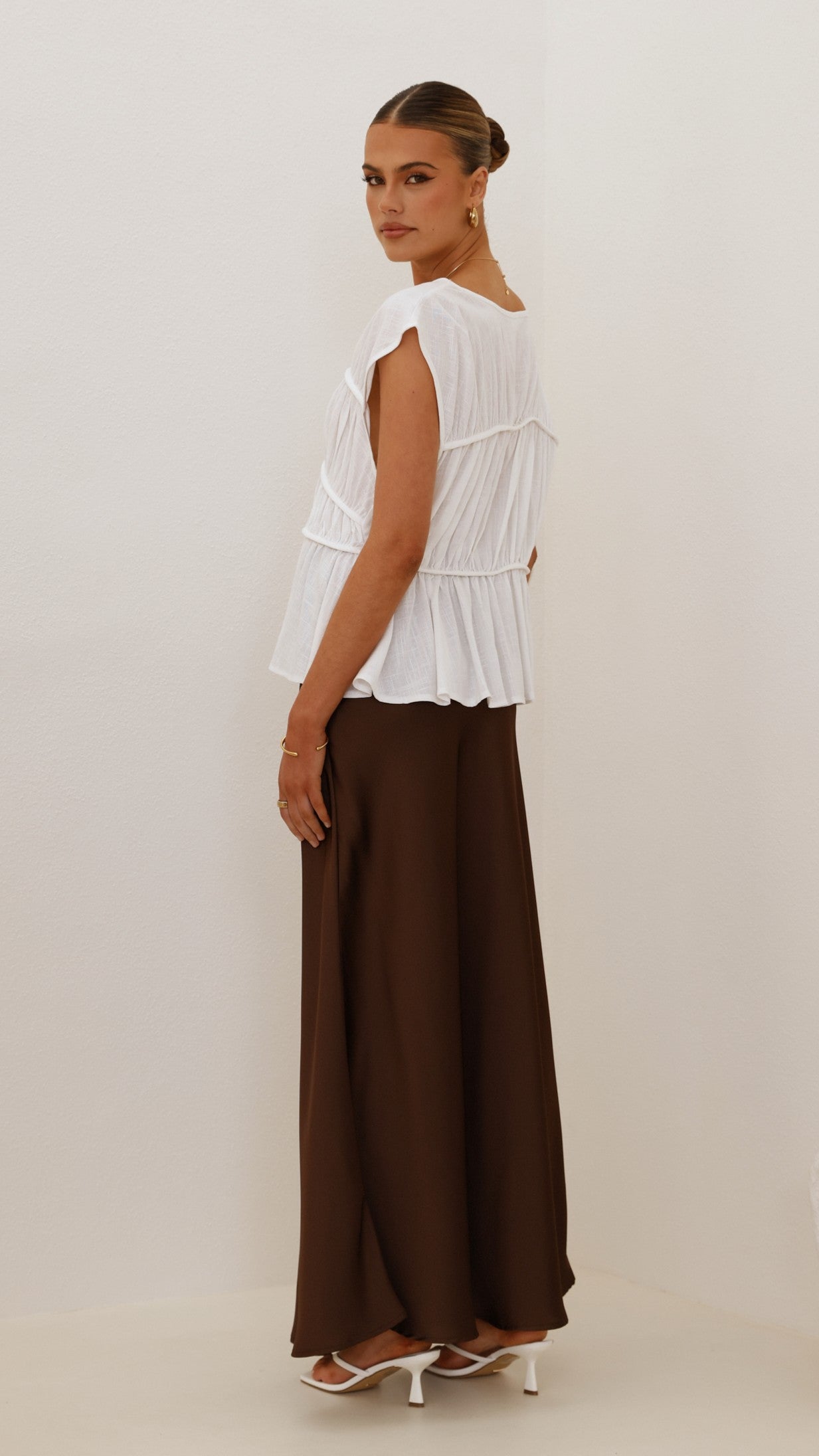 Evelyn Top - White